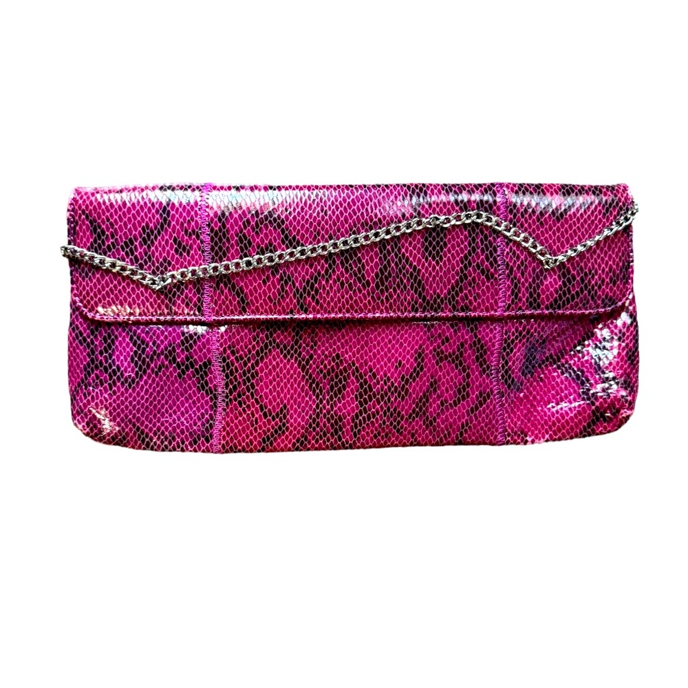 Carlos FalChi Lambskin Shoulder Bag